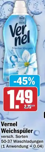 HIT Vernel Weichspüler Angebot