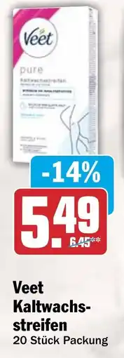 HIT Veet Kaltwachsstreifen Angebot
