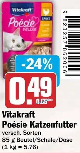 HIT Vitakraft Poésie Katzenfutter Angebot