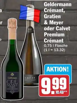 HIT Geldermann Crémant, Gratien & Meyer oder Calvet Premium Crémant Angebot