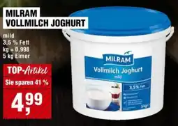Handelshof Milram vollmilch joghurt Angebot