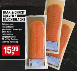 Handelshof Haak & christ graved / räucherlachs Angebot