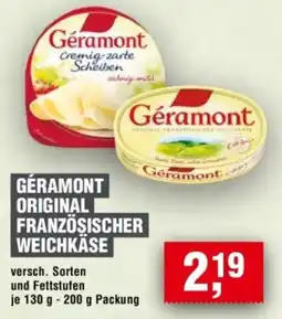 Handelshof Géramont original französischer weichkase Angebot