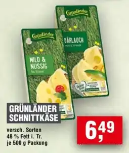 Handelshof Grünländer schnittkäse Angebot