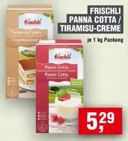 Handelshof Frischli panna cotta / tiramisu-creme Angebot