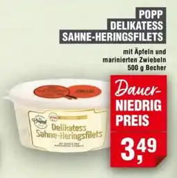 Handelshof Popp delikatess sahne-heringsfilets Angebot