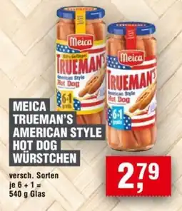 Handelshof Meica trueman's american style hot dog würstchen Angebot