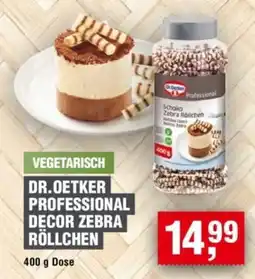 Handelshof Dr. oetker professional decor zebra röllchen Angebot