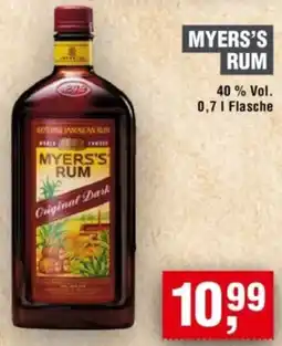 Handelshof Myers's rum Angebot
