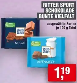 Handelshof Ritter sport schokolade bunte vielfalt Angebot