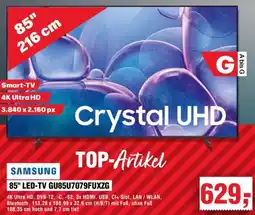 Handelshof SAMSUNG 85" LED-TV GU85U7079FUXZG Angebot
