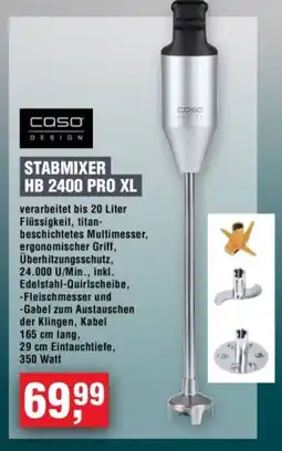 Handelshof Caso stabmixer HB 2400 PRO XL Angebot