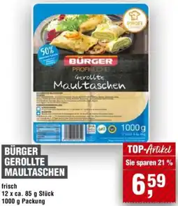 Handelshof Bürger gerollte maultaschen Angebot