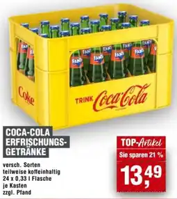 Handelshof Coca-cola erfrischungsgetränke Angebot