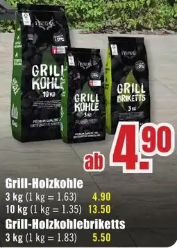 B1 Discount Baumarkt Grill-Holzkohle Angebot