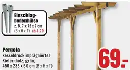 B1 Discount Baumarkt Pergola Angebot