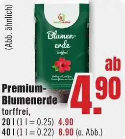 B1 Discount Baumarkt Premium Blumenerde Angebot