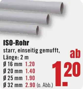 B1 Discount Baumarkt ISO-Rohr Angebot