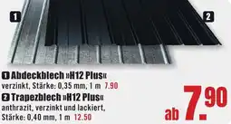 B1 Discount Baumarkt Abdeckblech H12 Plus Angebot