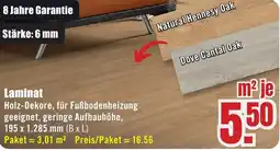 B1 Discount Baumarkt Laminat Angebot