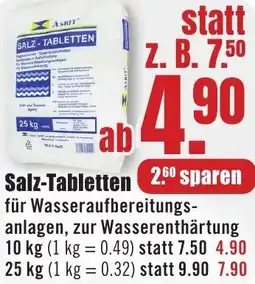 B1 Discount Baumarkt ASBIT Salz-Tabletten Angebot