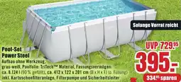 B1 Discount Baumarkt Bestway Pool-Set Power Steel Angebot