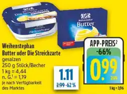 diska Weihenstephan Butter oder Die Streichzarte Angebot