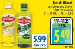 diska Bertolli Olivenöl Angebot