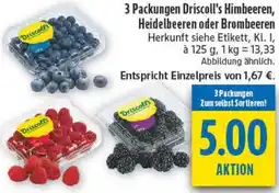 diska Driscoll's Himbeeren, Heidelbeeren oder Brombeeren Angebot