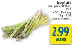 diska Spargel grün Angebot