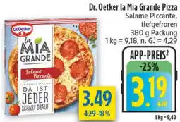 diska Dr. Oetker la Mia Grande Pizza Angebot