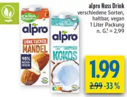 diska alpro Nuss Drink Angebot