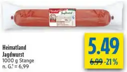 diska Heimatland Jagdwurst Angebot