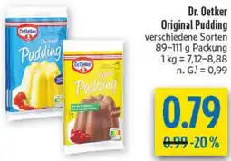 diska Dr. Oetker Original Pudding Angebot