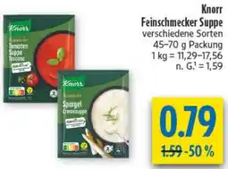 diska Knorr Feinschmecker Suppe Angebot