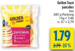 diska Golden Toast pancakes Angebot