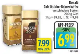 diska Nescafé Gold löslicher Bohnenkaffee Angebot