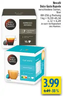 diska Nescafé Dolce Gusto Kapseln Angebot