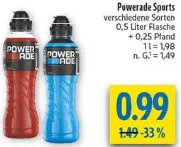diska Powerade Sports Angebot