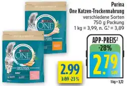 diska Purina One Katzen-Trockennahrung Angebot