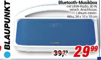 CENTERSHOP Bluetooth-Musikbox Angebot