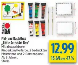 diska Mal- und Bastelbox ,,Little Artist Art Box" Angebot