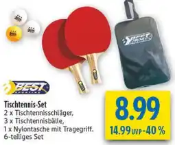 diska BEST Tischtennis-Set Angebot