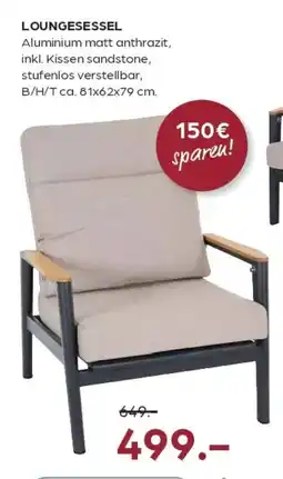 Möbel Buss Loungesessel Angebot
