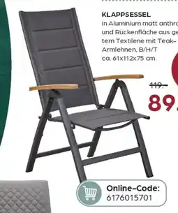 Möbel Buss Klappsessel Angebot
