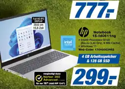 expert Techno Land hp Notebook 15-fd0611ng Angebot