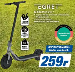 expert Techno Land EGRET E-Scooter Ey! 7 Angebot