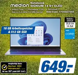 expert Techno Land medion Notebook SIGNIUM 14 S1 OLED Angebot