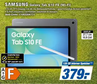 expert Techno Land SAMSUNG Galaxy Tab S10 FE (Wi-Fi) Angebot