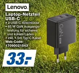 expert Techno Land Lenovo Laptop-Netzteil USB-C Angebot